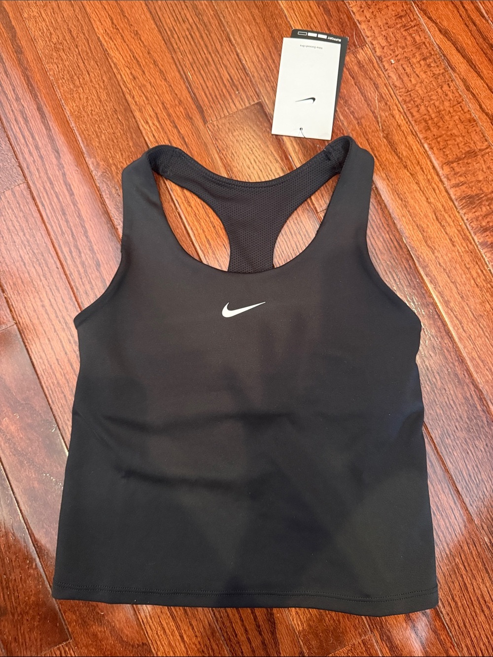 Girls NIKE training tank (built in support)
